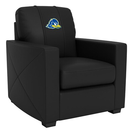 Dreamseat Silver Club Chair with Delaware Blue Hens Logo XZ7759002CHCDBK-PSCOL13236